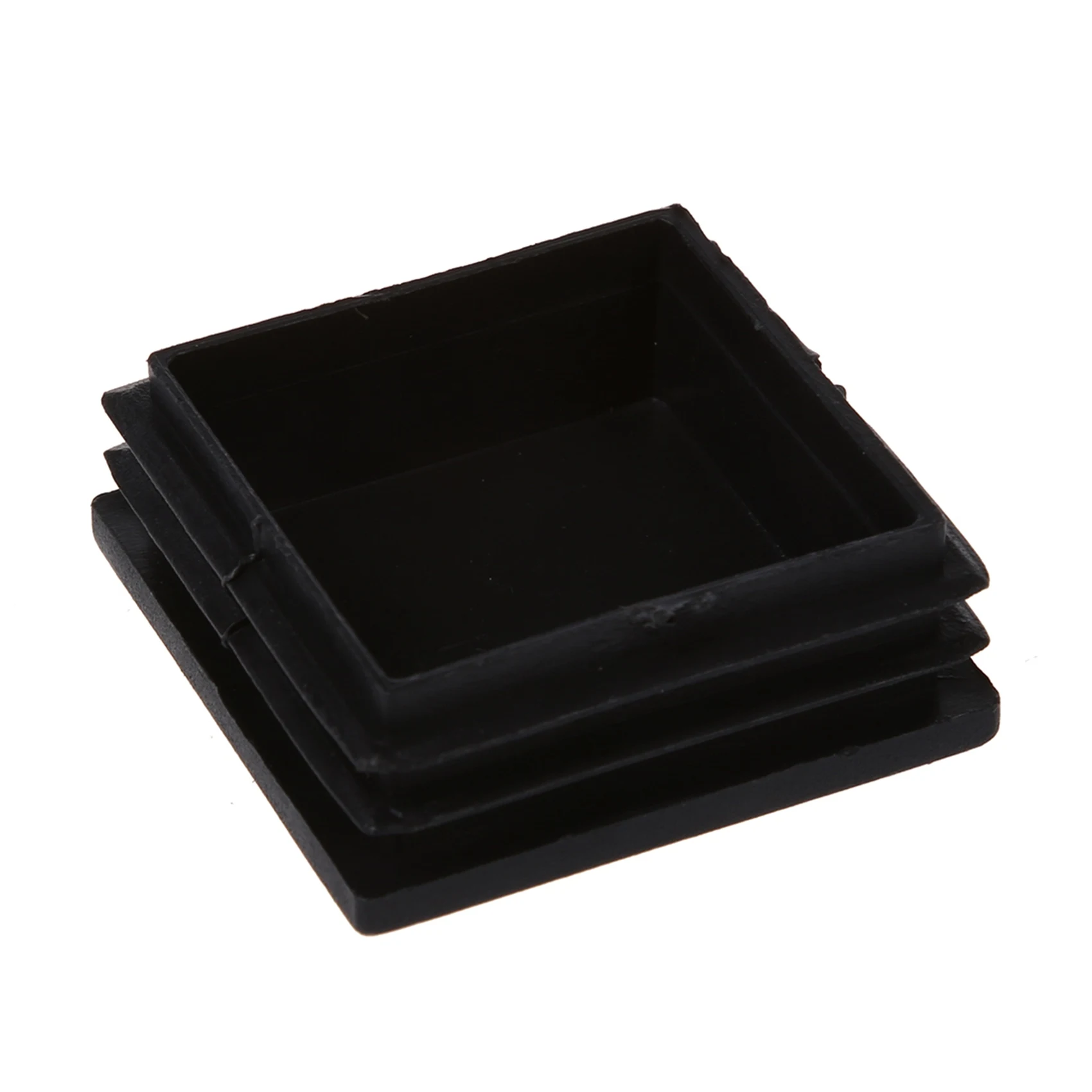 

ABWP-Plastic Square Tubing Tube Insert Blanking End Caps 50Mm 2 Inch 20 Pcs