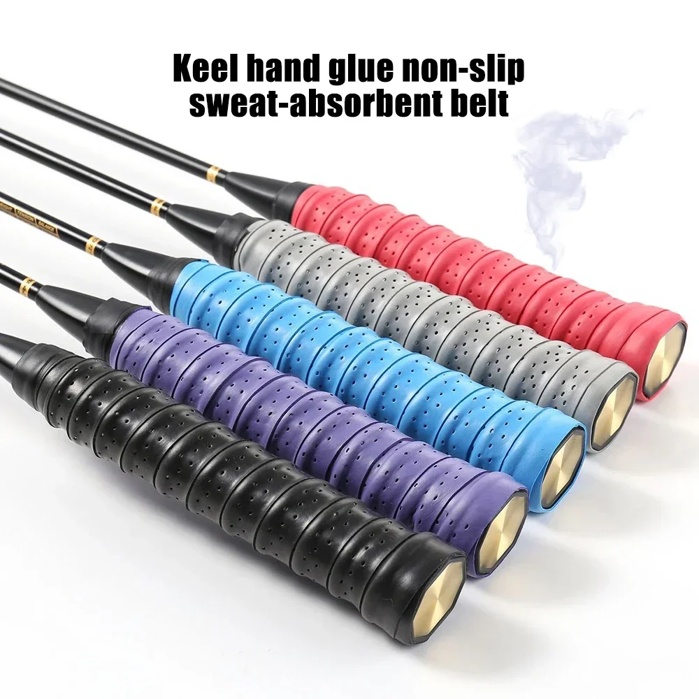 

2Pcs Anti-Slip Grip Tape for Tennis Racket, Fishing Rod & Badminton - Sweat-Absorbing Sports Wrap