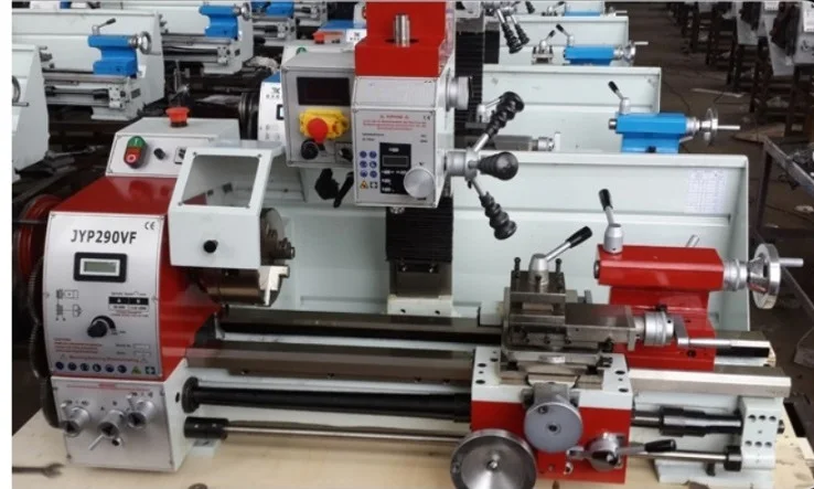 JYP290VF Combination Lathe Milling Machine Combo Lathe Torno Para Metal Lathe Milling Machine Combo
