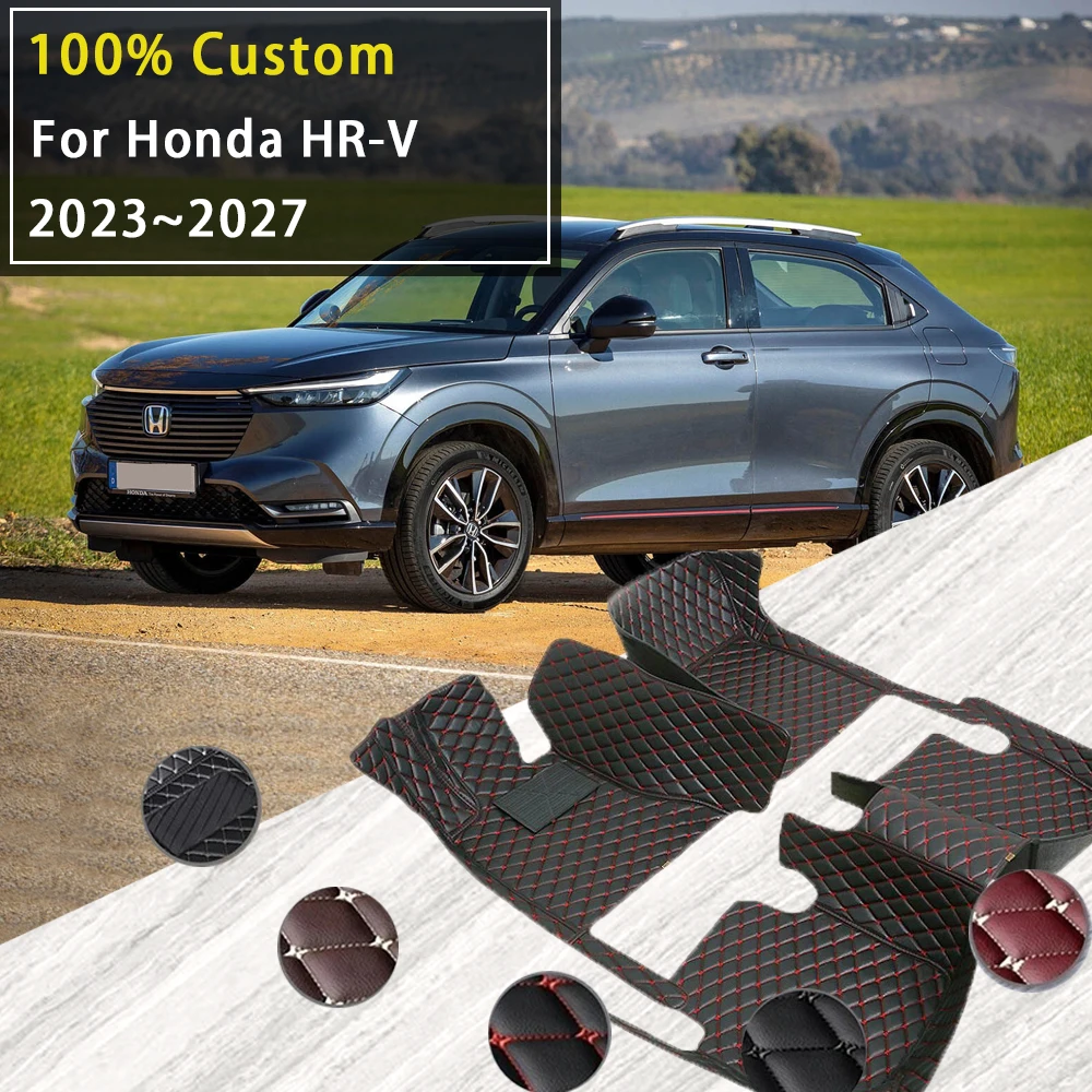 

Car Floor Mats For Honda HR-V HR V Vezel RU 2023~2027 Waterproof Pads Covers Floors Tapetes Para Carro Car Accessories 2024 2025
