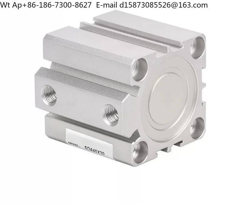 Ultra-thin cylinder SDA100X5X10X15X20X25X30X35X40S original and genuine, wear-resistant, anti-deformation, good heat dissipation