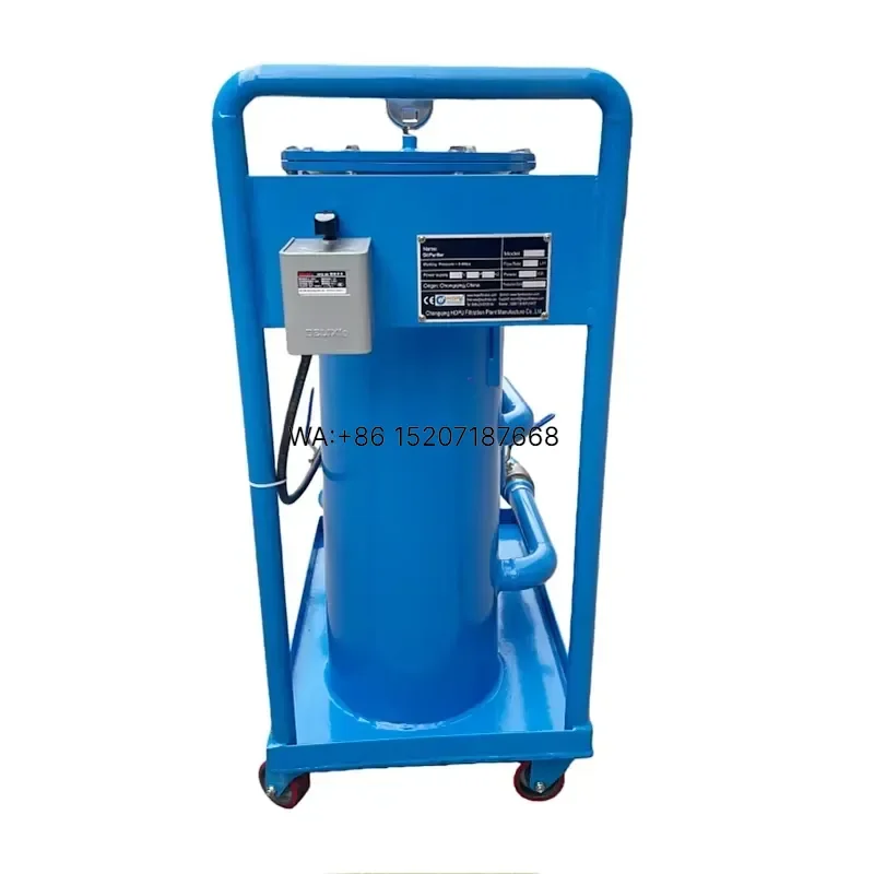 Wmwmnu New Hydraulic Oil In-line Filter Particle Count System for Three Phase 25 L/min Flow 0.4 Mpa Pressure