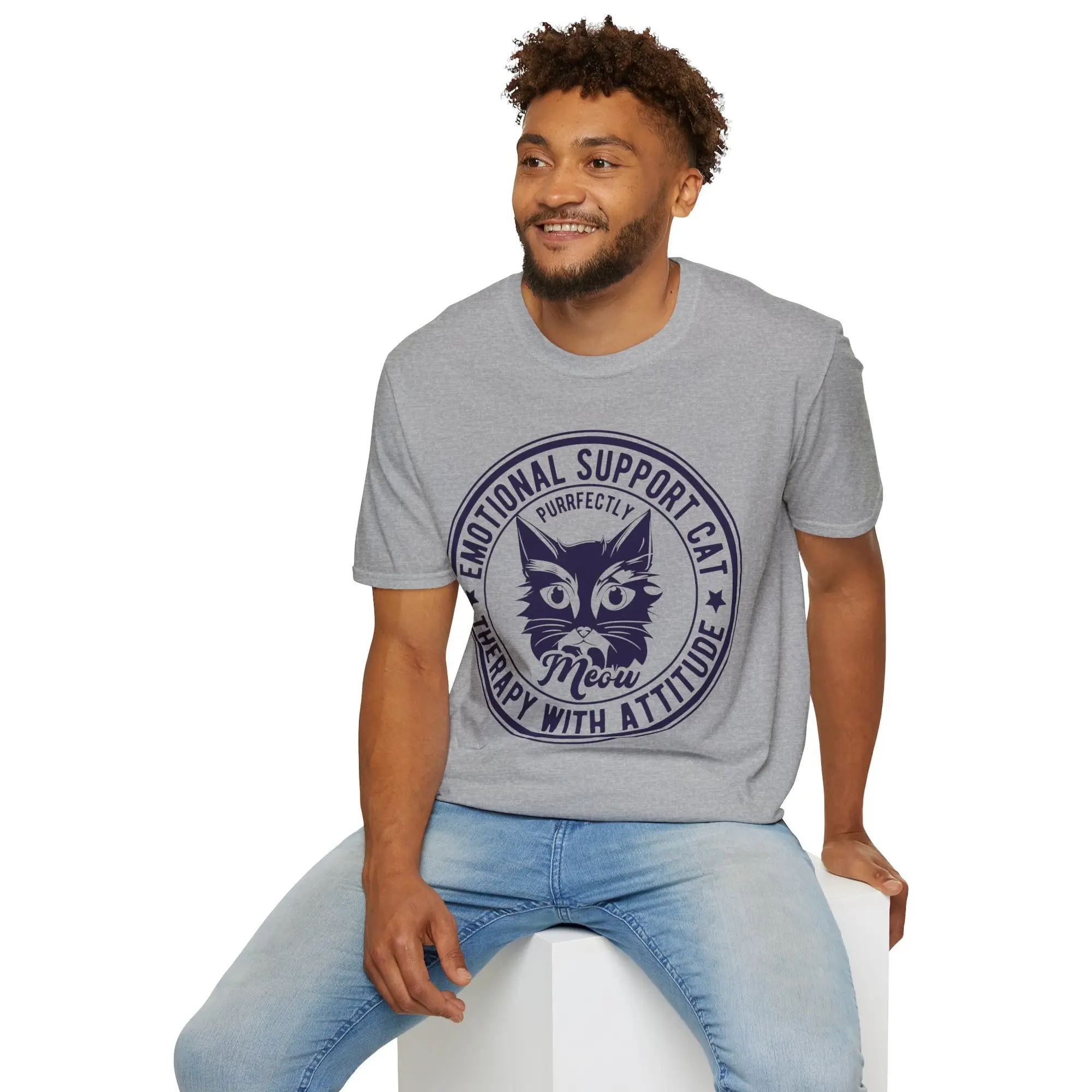 Emotional Support T Shirt Sweat Uplifting Mental S For Every Emo Animal Lover