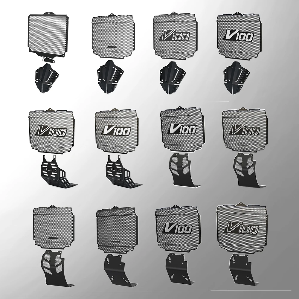 

2025 V100 Radiator Guard Cylinder Head Engine Guard Complete Set FOR Moto Guzzi V100 Aviazione Navale Mandello S 2022-2023 2024