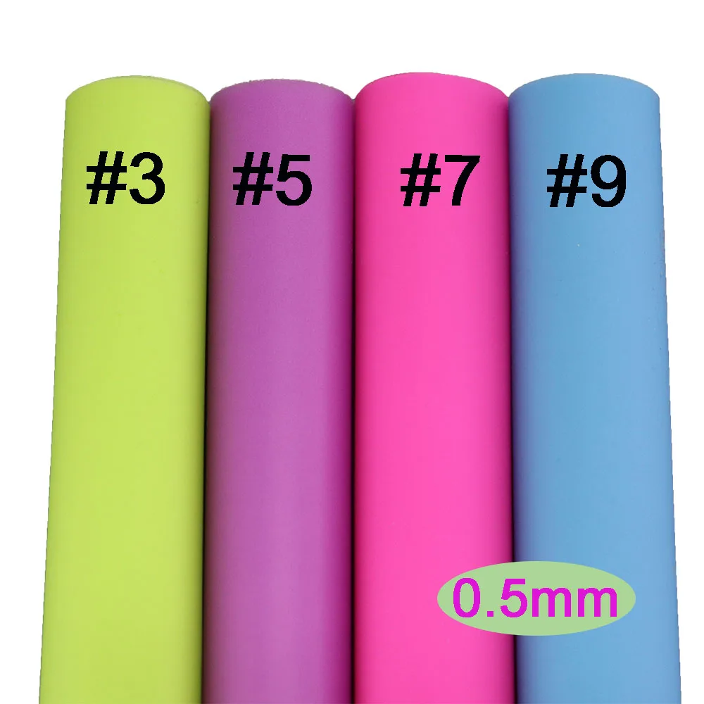 30x130cm Roll 0.5mm Jelly Solid Colored Translucent PVC Soft Plastic Vinyl Film for Making Bag Shoe Garment DIY BH030