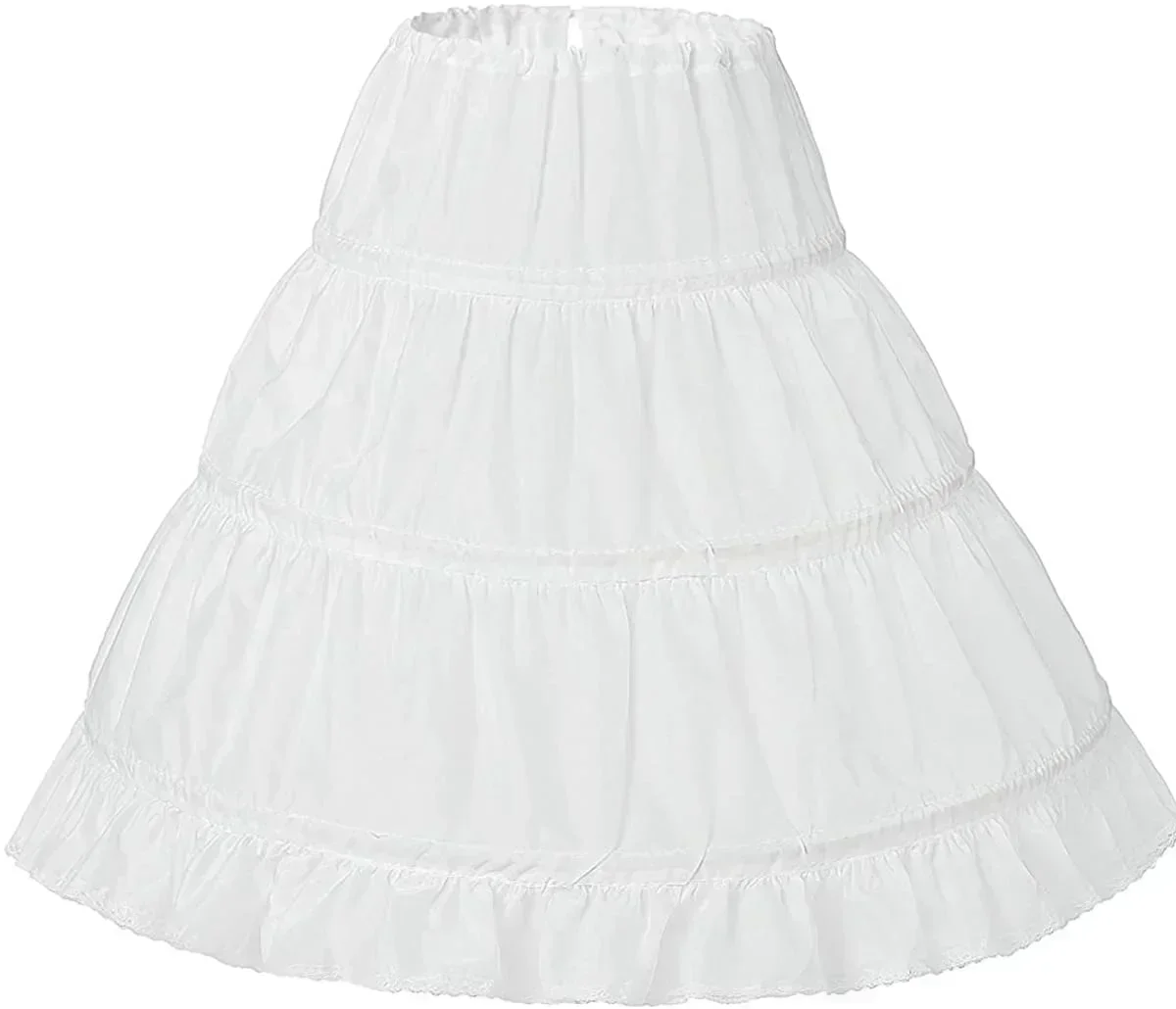 

Юбка-пеньюар для девочек с 3 обручами, кринолин для девочек-цветочниц