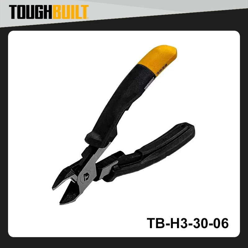 

Оригинальные TOUGHBUILT 6 дюймов, экономичные диагональные кусачки общего назначения, ручные инструменты, плоскогубцы Toughbuilt TB-H3-30-06