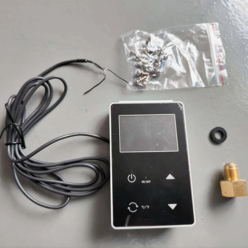 12 فولت 8L تيار مستمر قوافل التخييم RV LPG سخان مياه يعمل بالغاز 2.4GPM 56000BTU للاستحمام #5