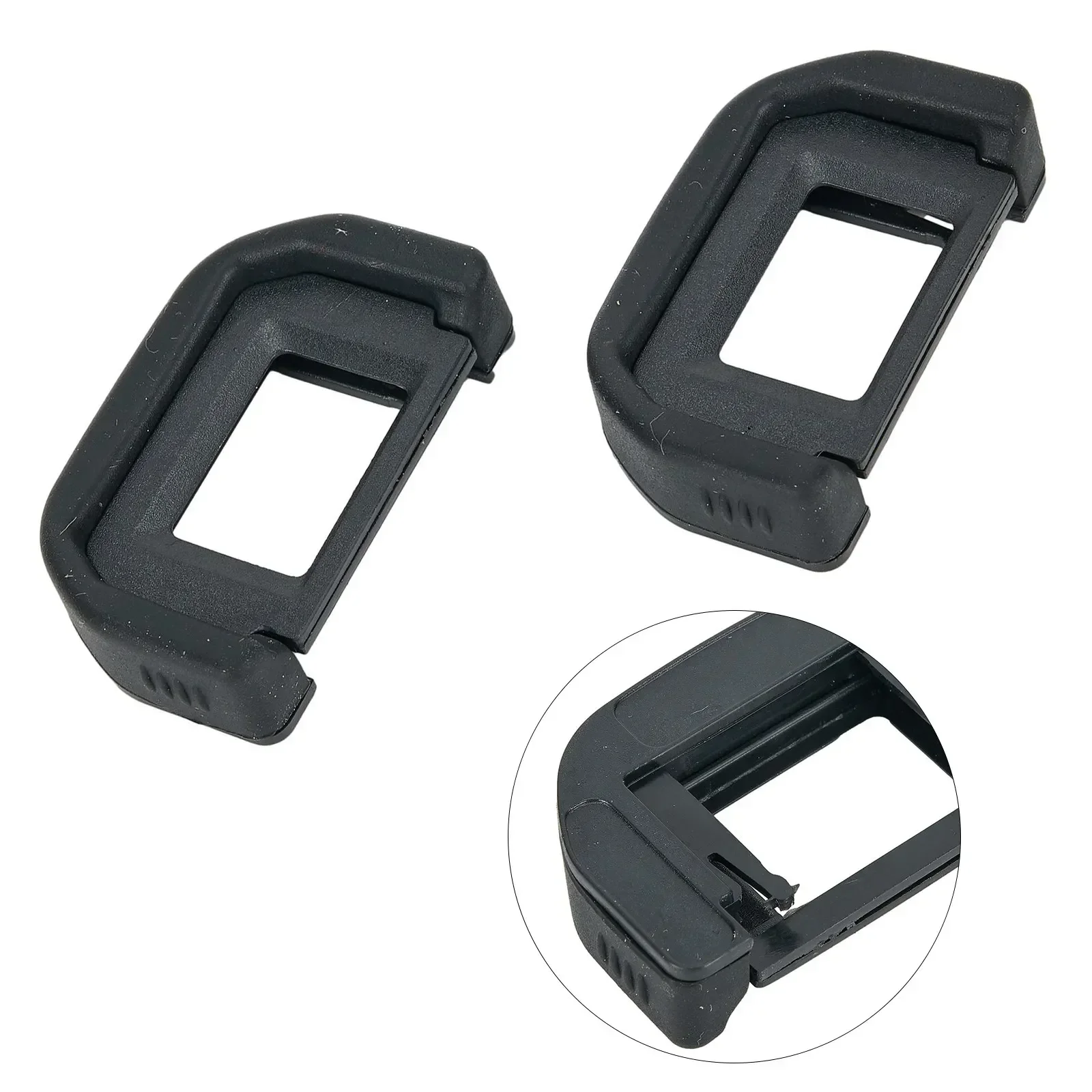 Kit de borracha eyecup para canon eos 600d 500d 300d, acessórios eyecup, duráveis e duráveis, 2 peças