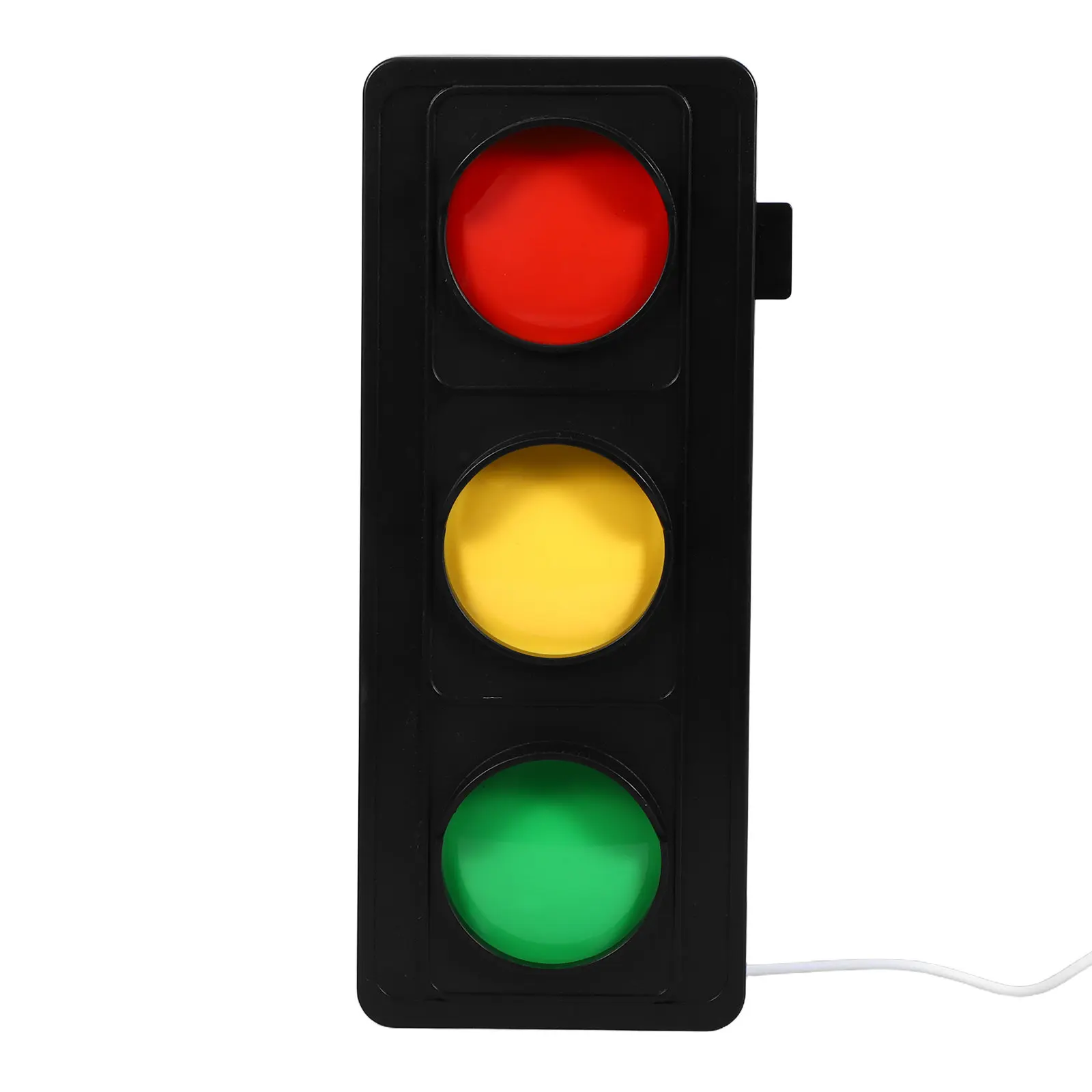

LED Traffic Signal Wall Light - Minimalist Desk Status Indicator with Red Yellow for Office Home Classroom -