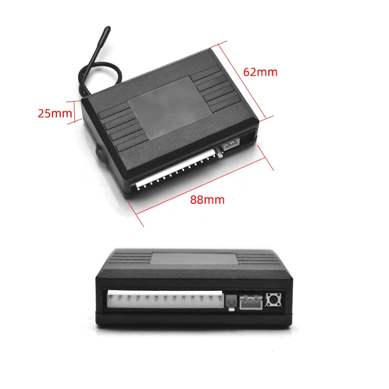 Universal รถประตูล็อค Trunk Release Keyless Entry System เซ็นทรัลล็อคชุดรีโมทคอนโทรลหน้าต่างปิดเอาต์พุต