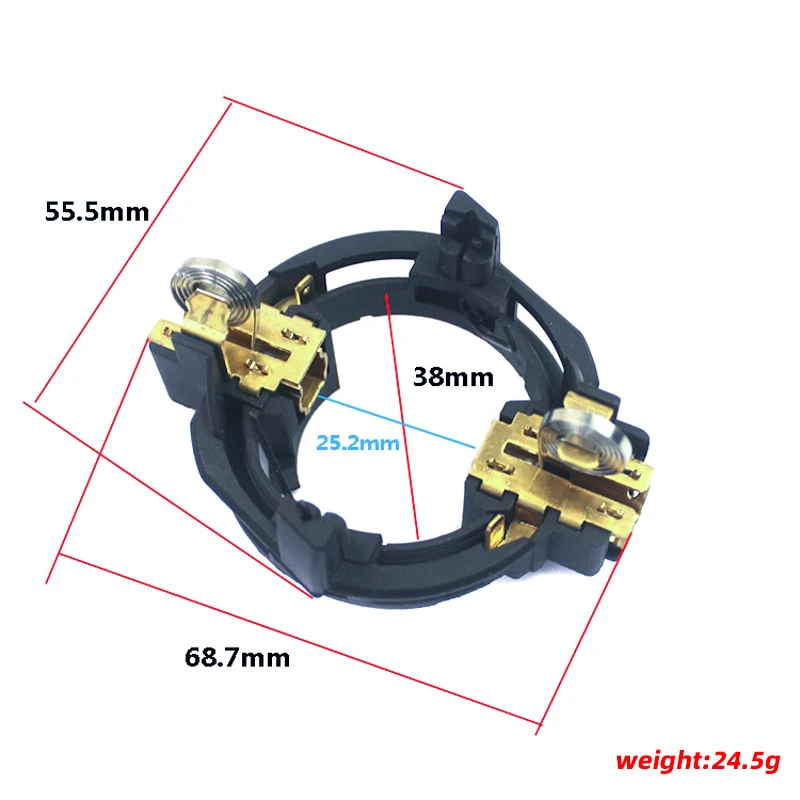 Support de balai de charbon de marteau électrique pour pièces de rechange de perceuse à percussion Bosch GBH2-22E/23E/26E/S