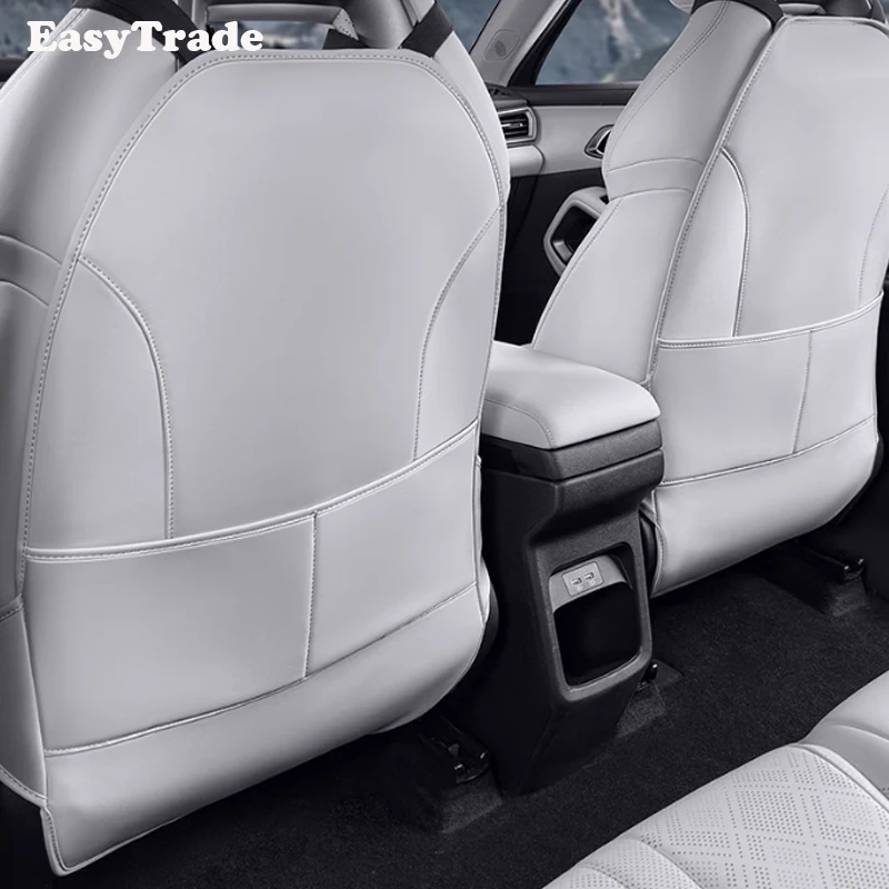 

For BYD YUAN PRO 2024-2025 Interior Accessories Car Seat Anti-Kick Mats Seat Back Cover Anti Dirt Pads