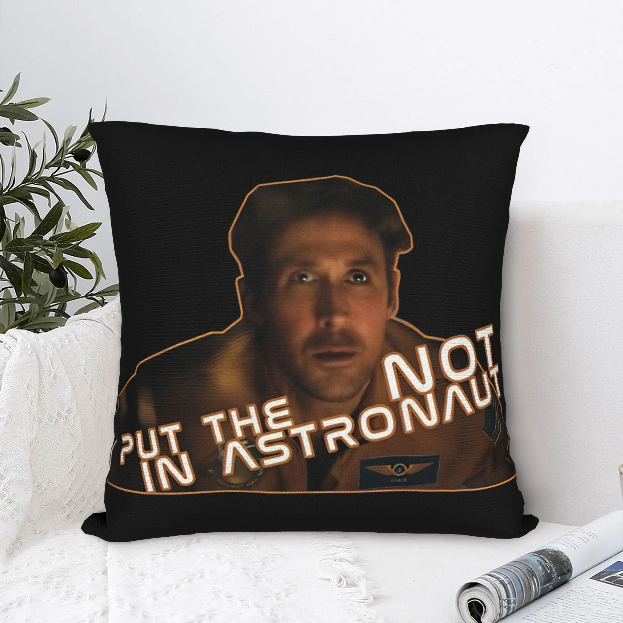 Project Hail Mary Ryan Gosling as Ryland Grace Pillow Case  Print Pillow Cover For Chair Sofa Home Decor Morden Cushion Cover