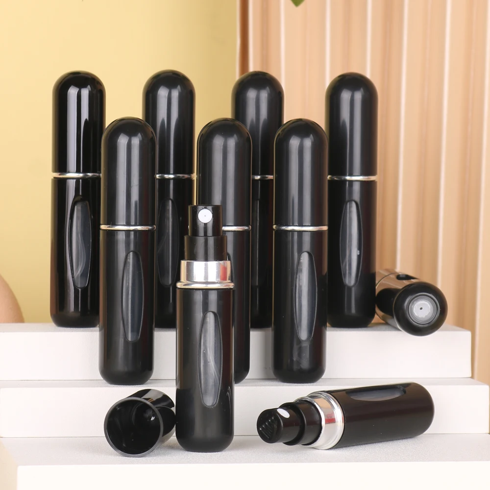 Batch 5/10/20/50 pieces 5ml lightweight plastic perfume bottle disposable sample trial spray perfume bottle