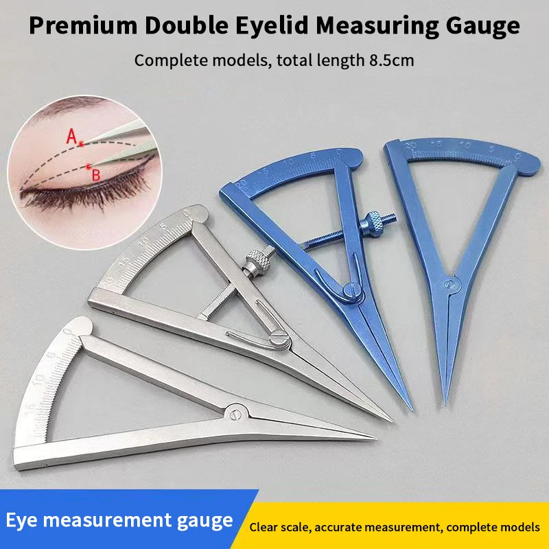 Calibro per occhi Calibri Castroviejo Calibro fisso Braunstein Calibri per palpebre Strumenti oftalmici oftalmologia Hi Eye