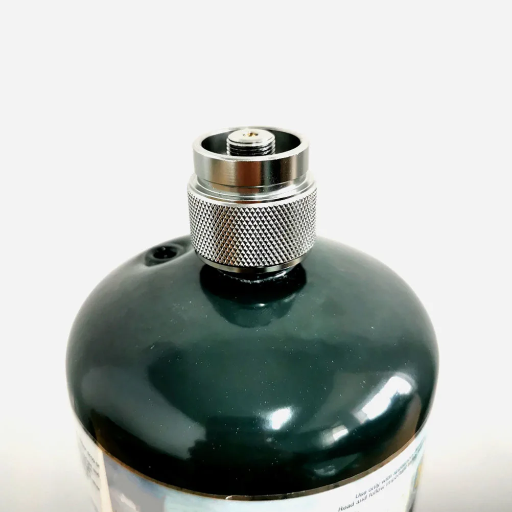 

Stove Camping Cylinder Brass Bottle Adaptor Propane Converter Professional Gas Tank Adapter Wear-resistant Propane Adapter Small