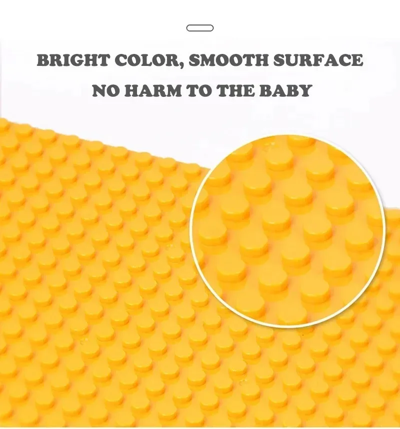 Blocos de Construção Clássicos Placa Base DIY Tijolos de Tamanho Pequeno, Peças Baseplate para Figuras da Cidade, Brinquedos para Crianças 32x32 Pontos 32x16 Pontos