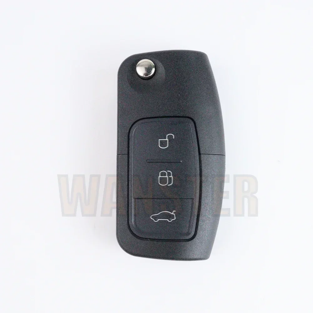 2 3 Bottons Car Key Fob Case Shell Housing for Ford Focus 2 3 Mondeo Fiesta Galaxy C-MAX S C Max Flip Folding Key 2011 2010