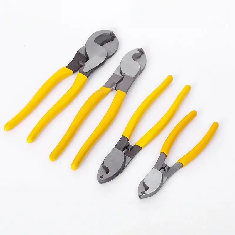 Insulated Cable Cutter Shock Resistant Wire Stripper 1Pcs Labor Saving Hand Tool for Electrician Daily Maintenance Work