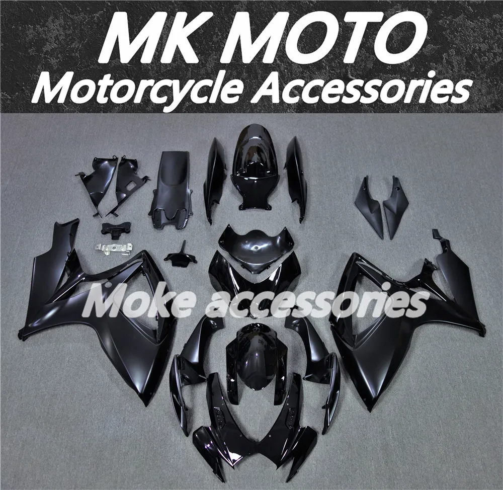 Motorcycle Fairings Kit Fit For gsxr600/750 2006-2007 Bodywork Set High Quality ABS Injection New Matte Black Bright