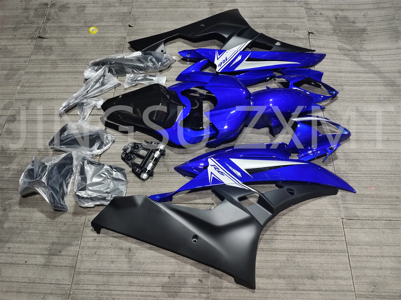 Motorcycle Fairing Kit for Yamaha R6 06-07 YZF600 2006 2007 Fairing Blue black