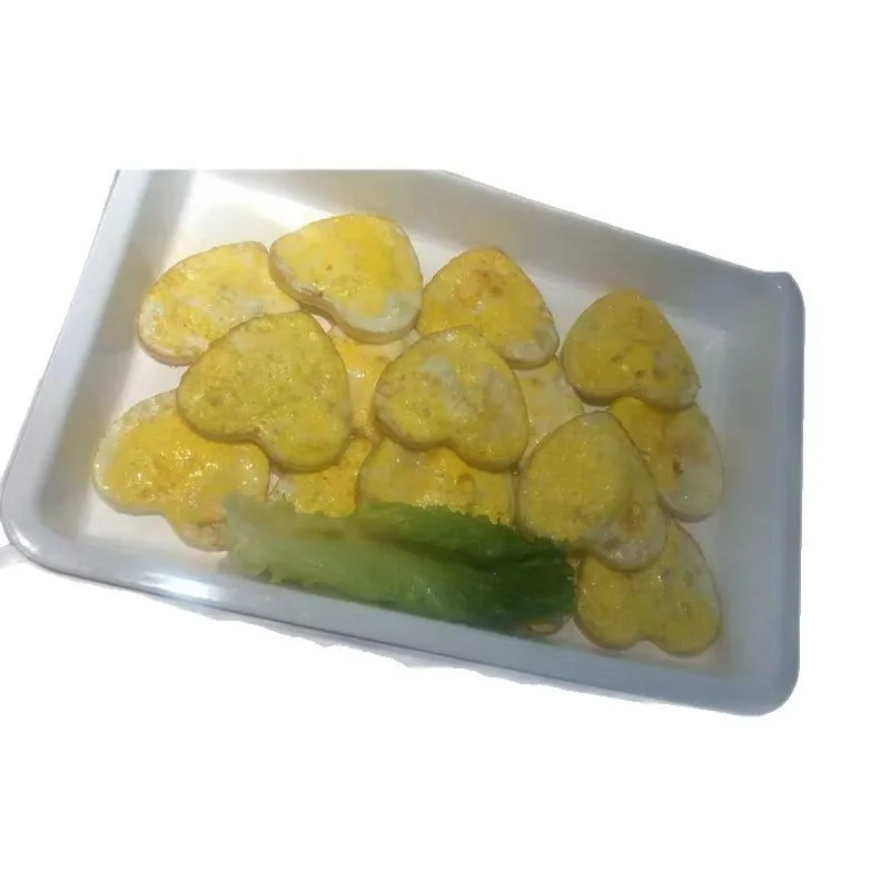 

Even heart-shaped baked egg mold