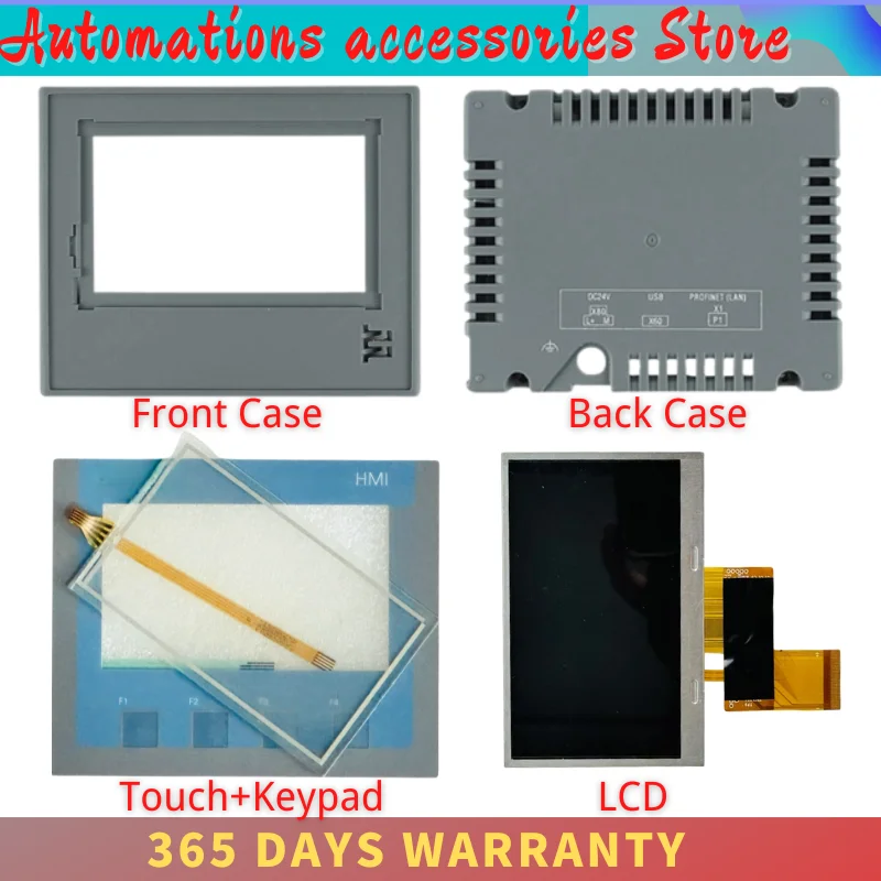 Touch Screen Panel Glass Digitizer KTP400 BASIC 6AV2 123-2DB03-0AX0 6AV2123-2DB03-0AX0 Membrane Keypad LCD Display Plastic Case
