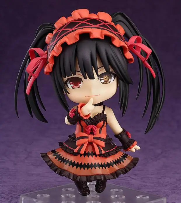 DATE A LIVE Tokisaki Kurumi Nightmare 466 cute Q ver. Regalo di natale per bambini 10cm