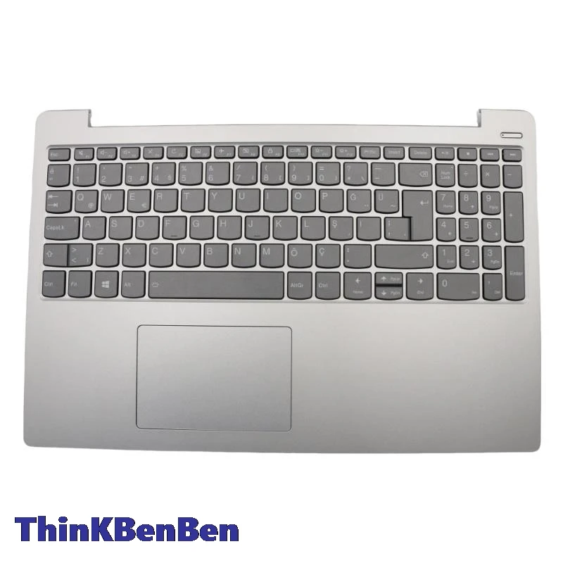 

TR Turkish Platinum Grey Keyboard Upper Case Palmrest Shell Cover For Lenovo Ideapad 330S 15 15IKB 15AST 15ARR 5CB0R07338