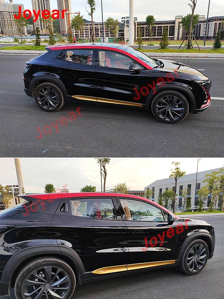 For Changan UNIT UNI-T 2020-2022 Car Door Side Body Trim Decorative Styling Fashionable Sticker Film Exterior Accessories