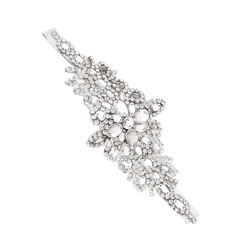 

Rhinestone Headb Headwear Bride Hairb Rhinestone Headb Beautiful Headdress Wedding Decoration Bridal Accessory