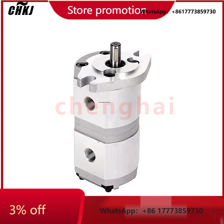 

CHKJ-2025NEWZhengquan HGP-11A-F6/6R Double Gear Pump Hydraulic High Pressure Oil Pump Small Mini Forklift Pump