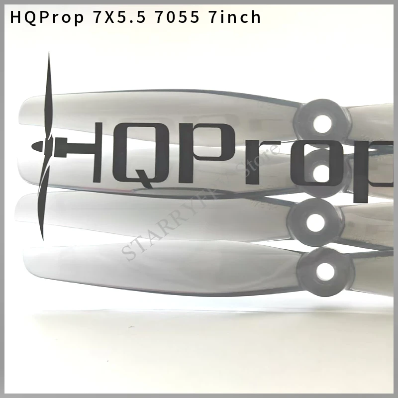 

10 пар пропеллер HQProp 7X5.5 7055 с 2 лезвиями для радиоуправляемого мультиротора FPV фристайл 7 дюймов дальнего действия Cinelifter Drone DIY Запчасти