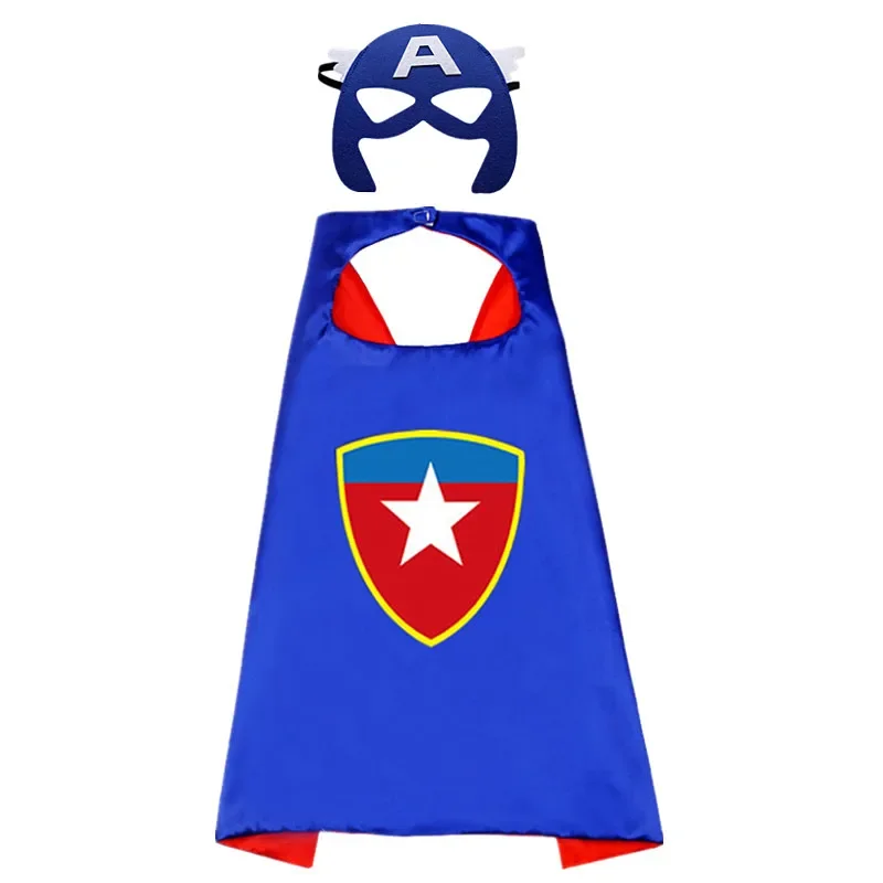 Superheld capes voor kinderen, cool Halloween kostuum cosplay festival feestartikelen gunsten aankleden, voor jongens meisjes van 3-12 jaar oud