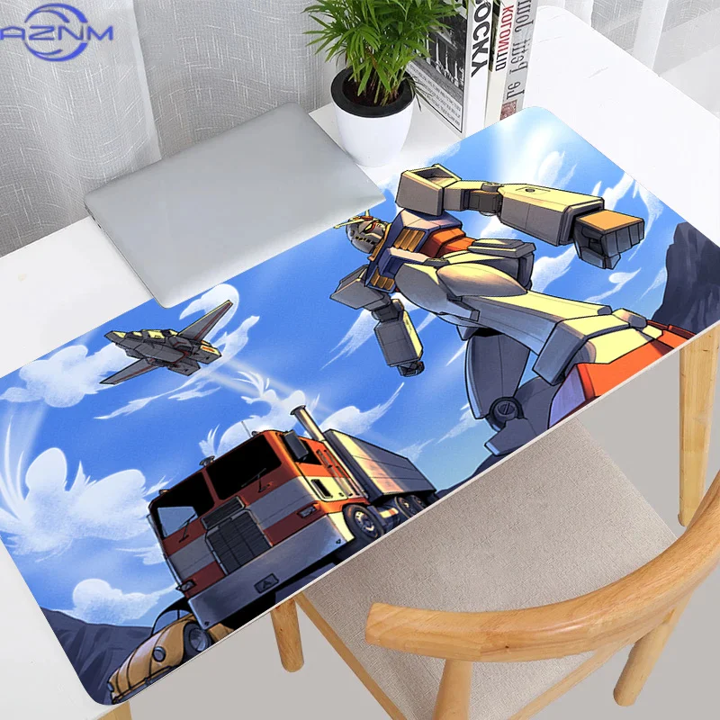 Mouse Pads Large Mechanical Warrior RX-78-2 G-gundam Gamer Keyboard Desk Mat Rubber Gaming Accessories Mousepad Anime Desk Decor