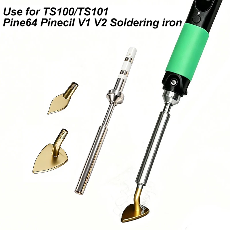 Small Tiny Iron for Crafts,  Patch Clothes Shoes Sewing and Hats for TS100 TS101 T85 Pine64 PInecil V1 V2 936 Soldering Iron