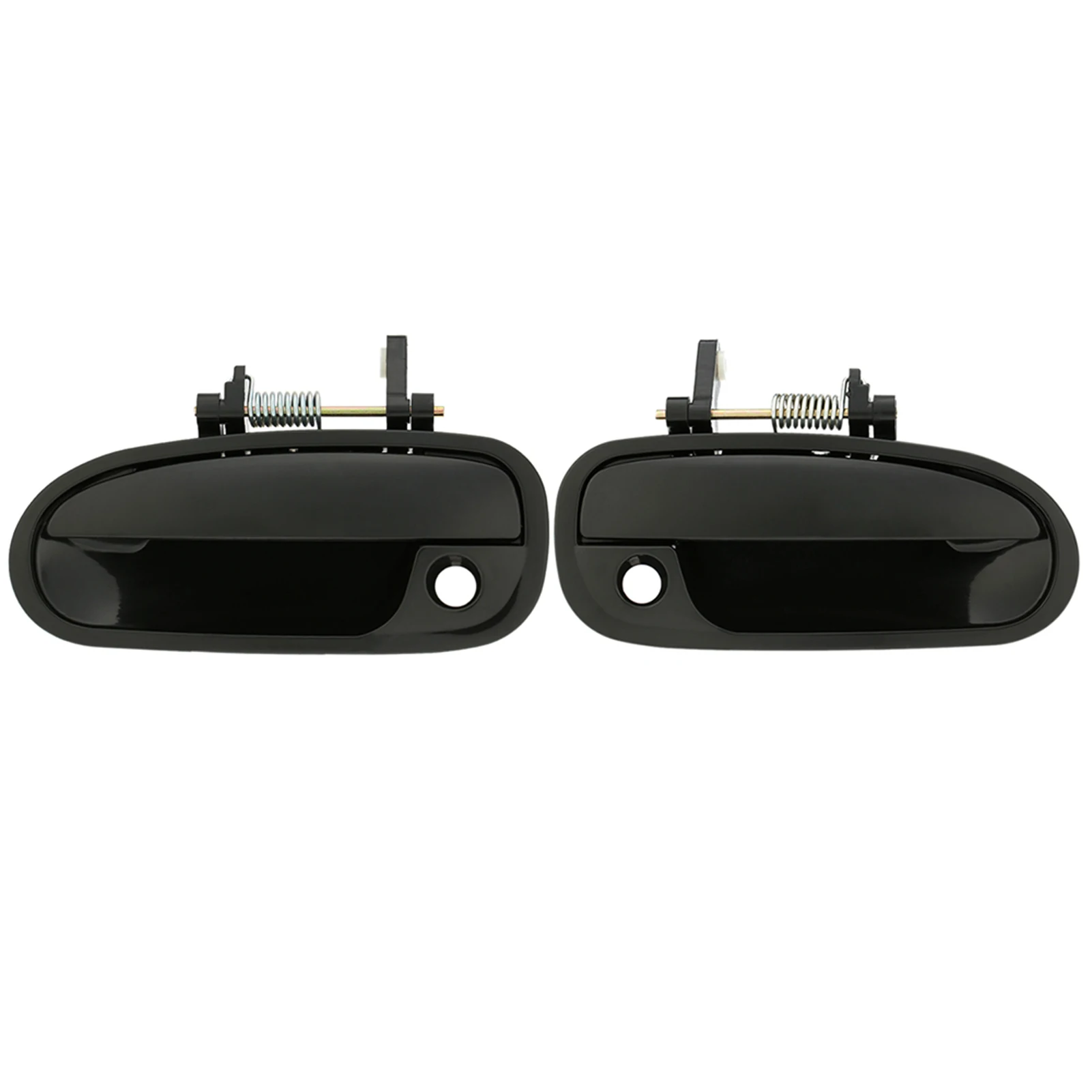 1 Pair Outside Exterior Door Handle Front Left + Right for Honda Civic 1996-2000 Front Exterior Door Handle