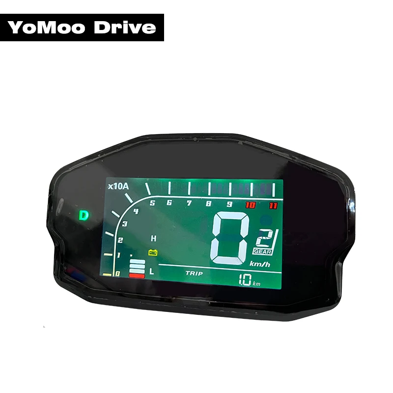 DKD LCD Speedometer Display ONE-LIN Communication Electric Scooter Bike Motorcycle  For Votol and Fardriver Controller