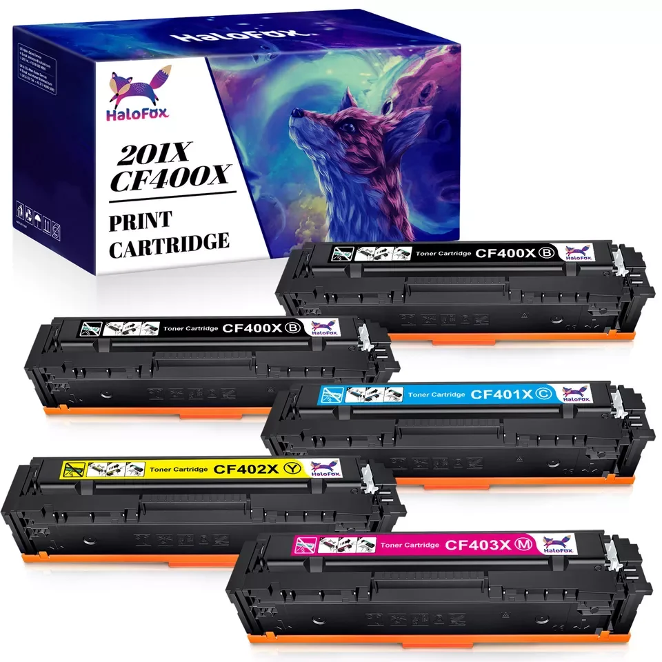 5x CF400XColor Toner fit for HP Laserjet Pro M274n M277dw M277n M252dw M252n