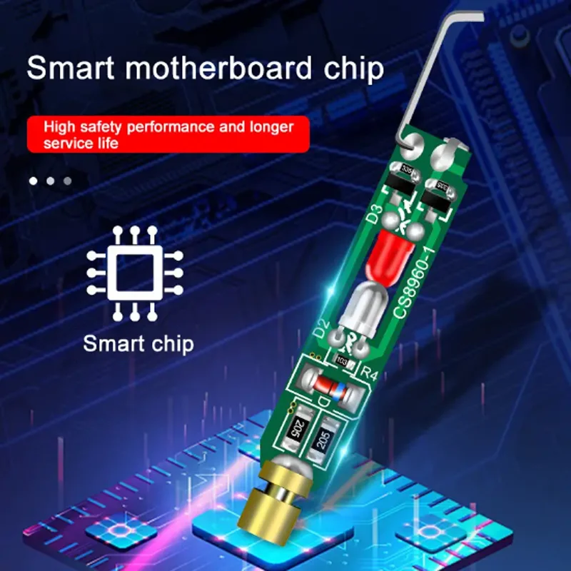 Test Pen Color Double Light Sensor Beep Alarm Electrician Test Broken Zero Fire Wire Detection Pen High Bright Electrician Pen