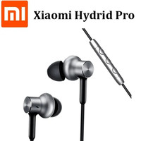 100% Original Xiaomi Mi In-Ear Earphone Pro HD Circle Iron Wired Headset Noise Cancelling Hybrid Pro HD Earphones Stereo