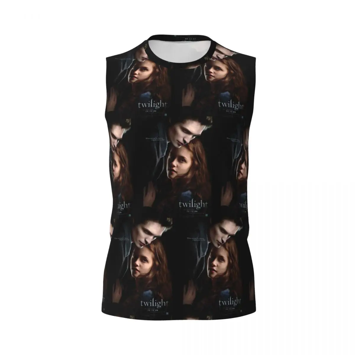 The Twilight Saga Vampire Men Printed Sleeveless T-shirt Casual Hip Hop Street Style Beach Holiday Tank Tops