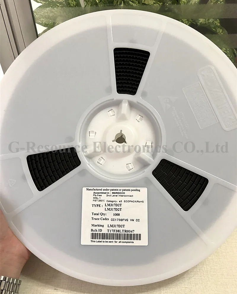 (10pcs) LM317D2T T0-263 LM317 TO263 Linear Voltage Regulator Adjustable