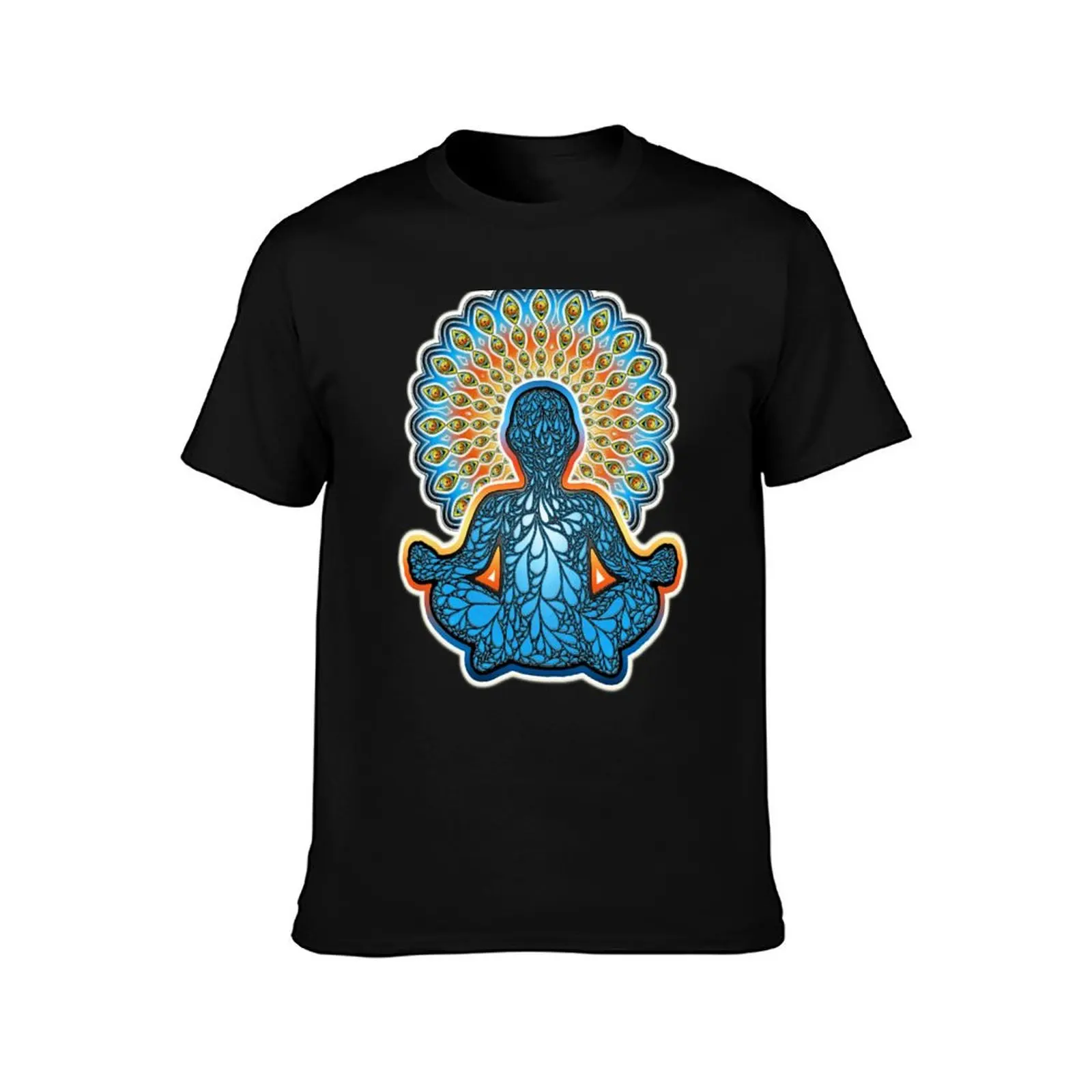 MeditationVisual-Expanding T-Shirt Fashion Pattern Printed Tee Shirt