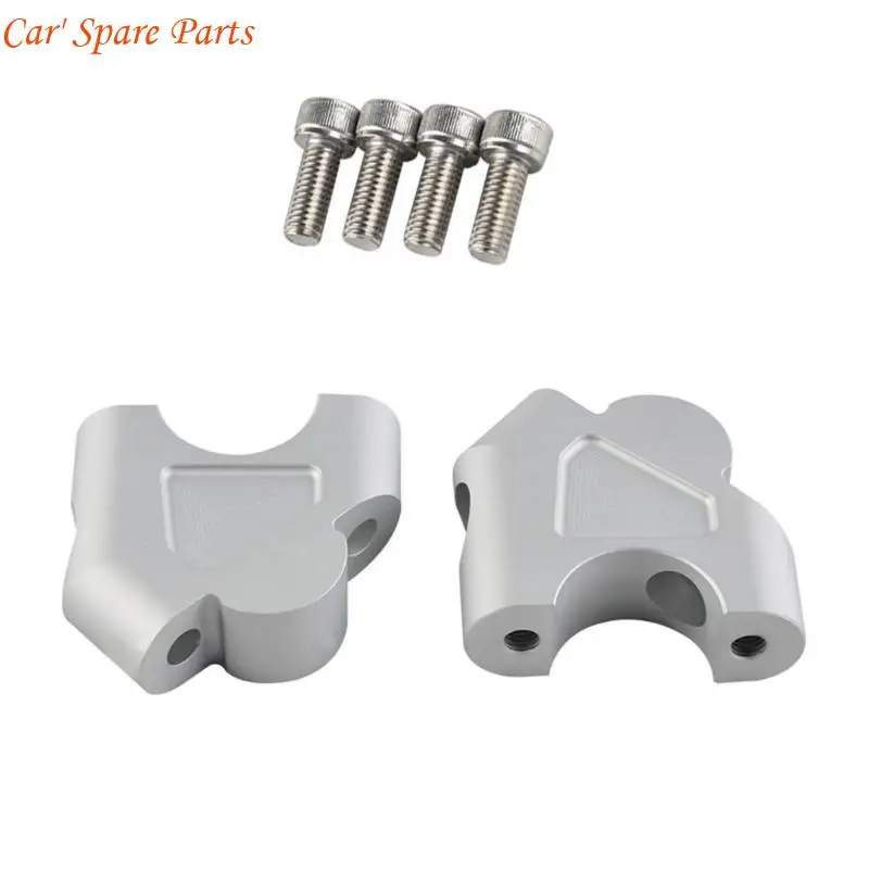 Y4UA Ergonomic Motorcycle Handlebar Rise Motorbike Handle Rise Accessory Elevator for Long Distance Riders & Customization