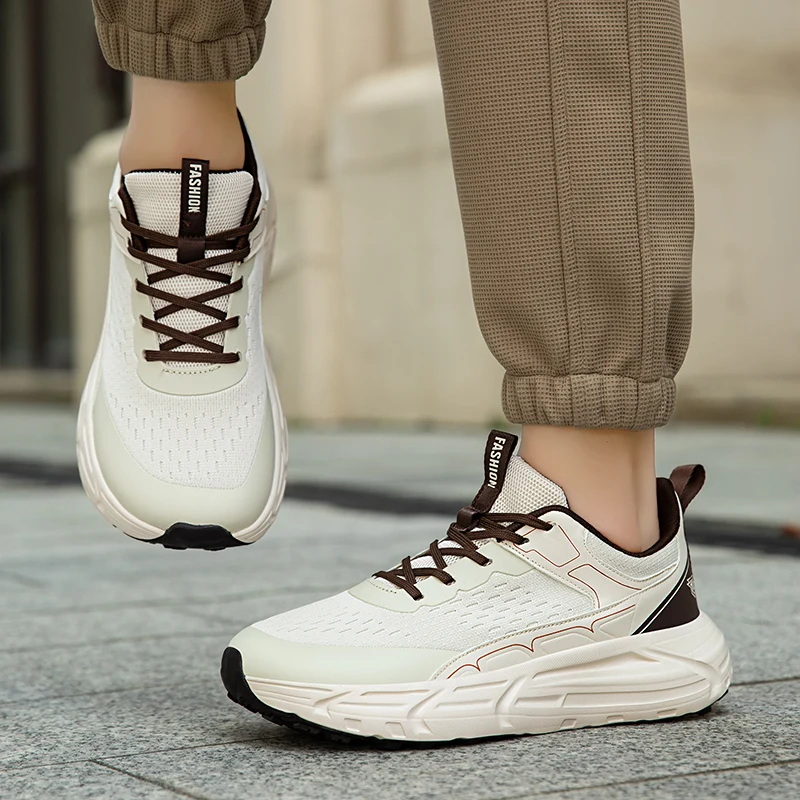 Men's and Women's Running Shoes, Fashionable and Casual Sports Shoes, Mesh Breathable and Comfortable Sports Running Shoes