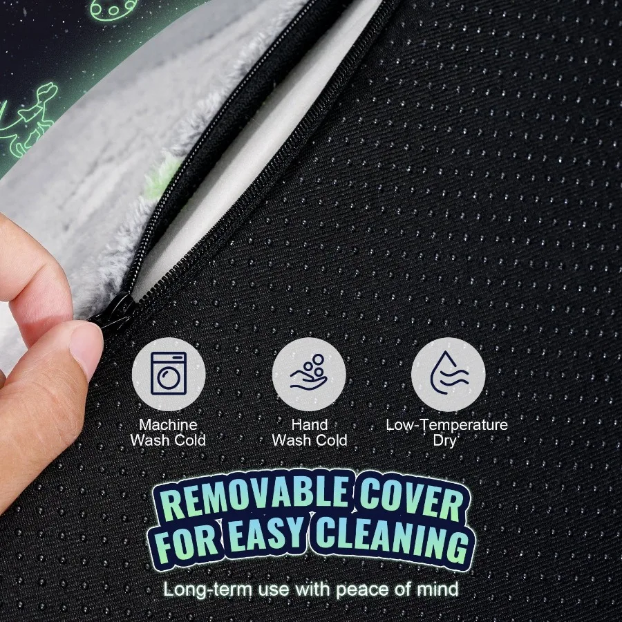 VEVOR Silla para niños pequeños, sillón cómodo para niños pequeños, sofá cama que brilla en la oscuridad, asiento para sillas, muebles de sala de juegos para niñas y niños Gre