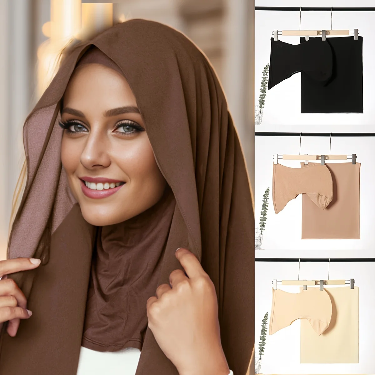 Solid Color Muslim Chiffon Hijab Scarf Fashion Women Ramadan Long Shawls Bandana Turban Head Scarf Classic Head Wrap