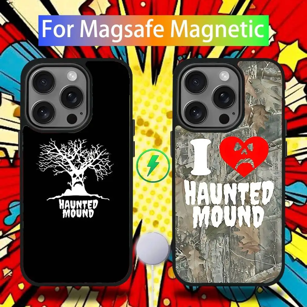 

Sematary Haunted Mound Phone Case For iPhone 16,15,14,13,12,11,Pro,Max,Plus,Mini,SE4,E Magnetic Magsafe Wireless Charging